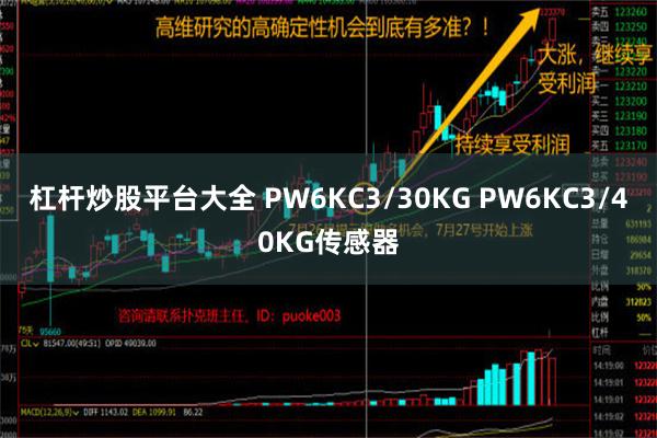 杠杆炒股平台大全 PW6KC3/30KG PW6KC3/40KG传感器