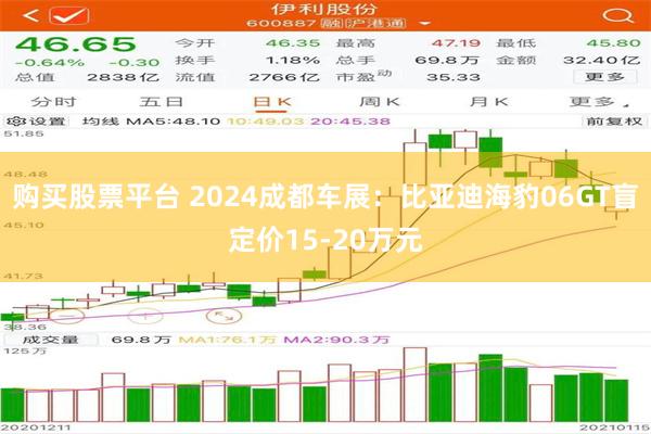 购买股票平台 2024成都车展：比亚迪海豹06GT盲定价15-20万元