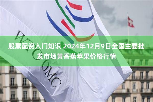 股票配资入门知识 2024年12月9日全国主要批发市场黄香蕉苹果价格行情